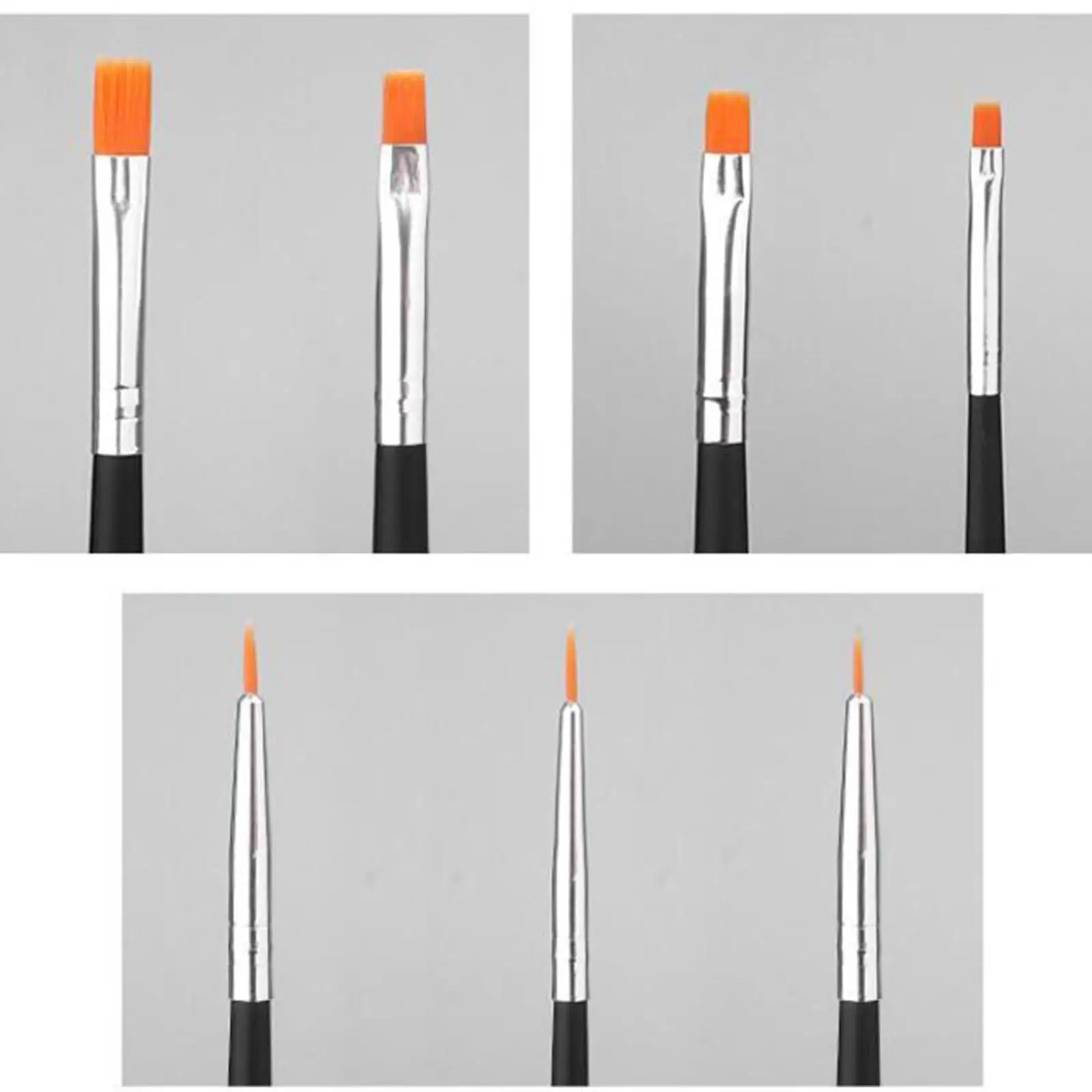 Paint Brushes Pallete Set Simple Paint Brush Holder Washable Durable Droppers