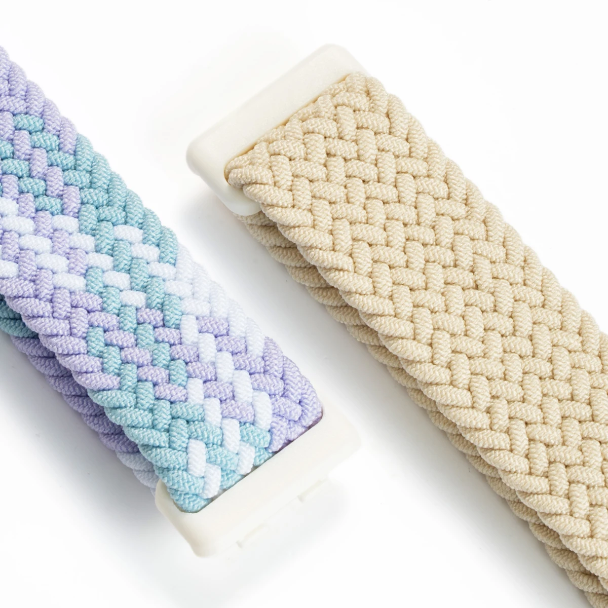 Braided Nylon Strap with Magnetic Buckle - Adjustable and Comfortable Watchband