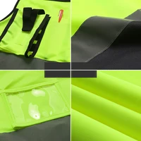 Sleeveless Hi-Vis Reflective Work Jacket