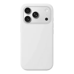 Premium Liquid Silicone Silky Smooth Anti - Drop Protective Case - iPhone 15 (WHITE)