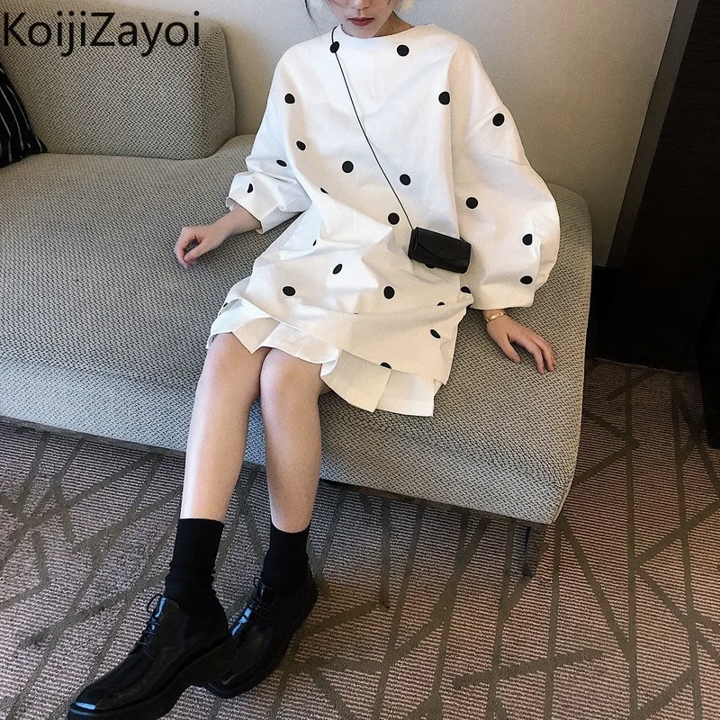 Рисунок 2 - Женское прямое платье в горошек