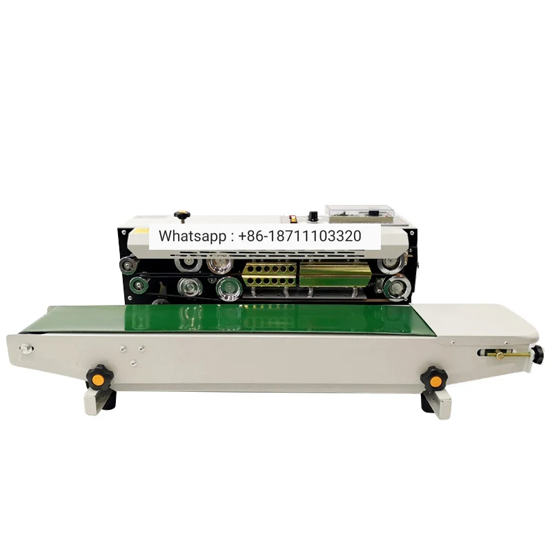 

Bags continuous sealing machine automatic food tea bag desktop sealing machine hardware fruit for aluminum plastic bags sealer