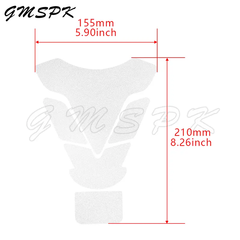 Motorcycle Accessories Universal Tankpad Sticker Frosted Oil Gas Fuel Tank Pad Stickers Protector Decals Decoration - Image 10