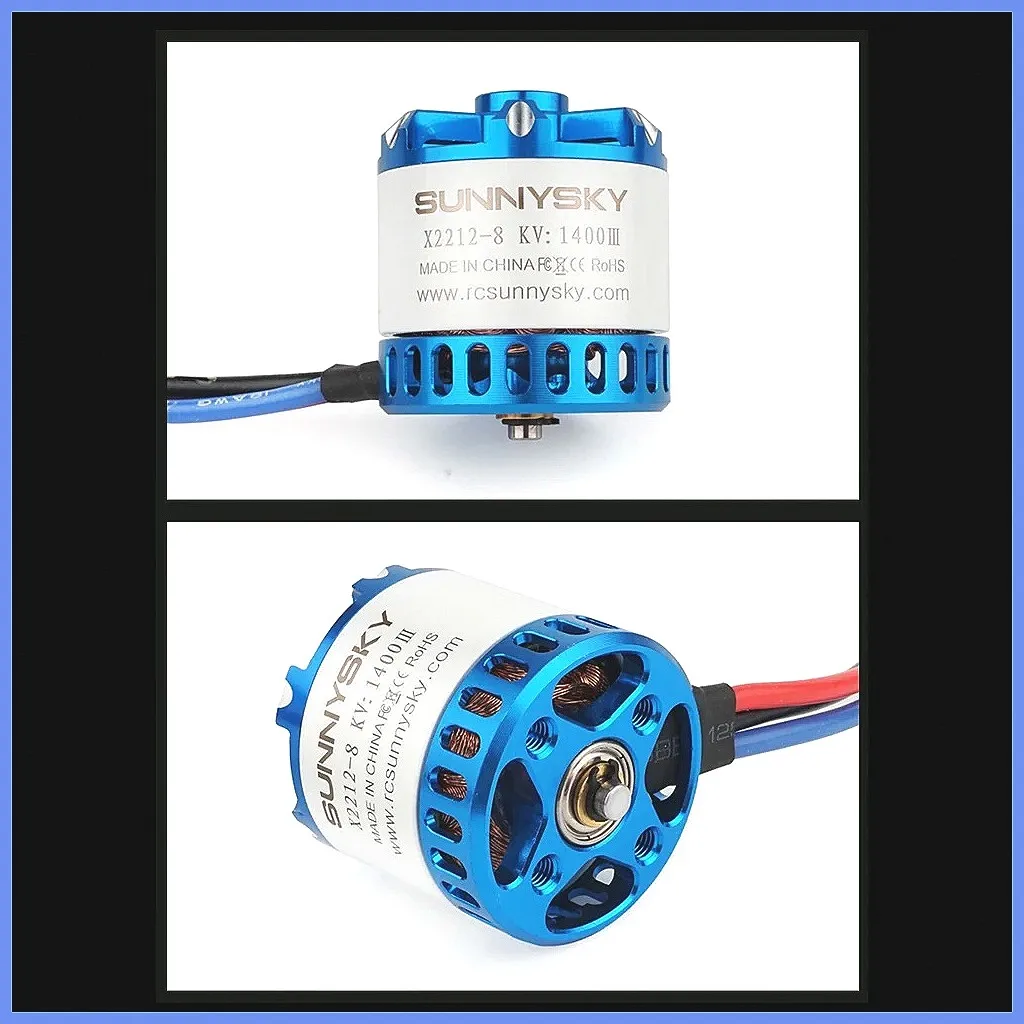 SUNNYSKY X2212 Brushless Motor 980KV/1250KV/1400KV/2450KV for RC Airplane Drone with Original Box thumbnail 5