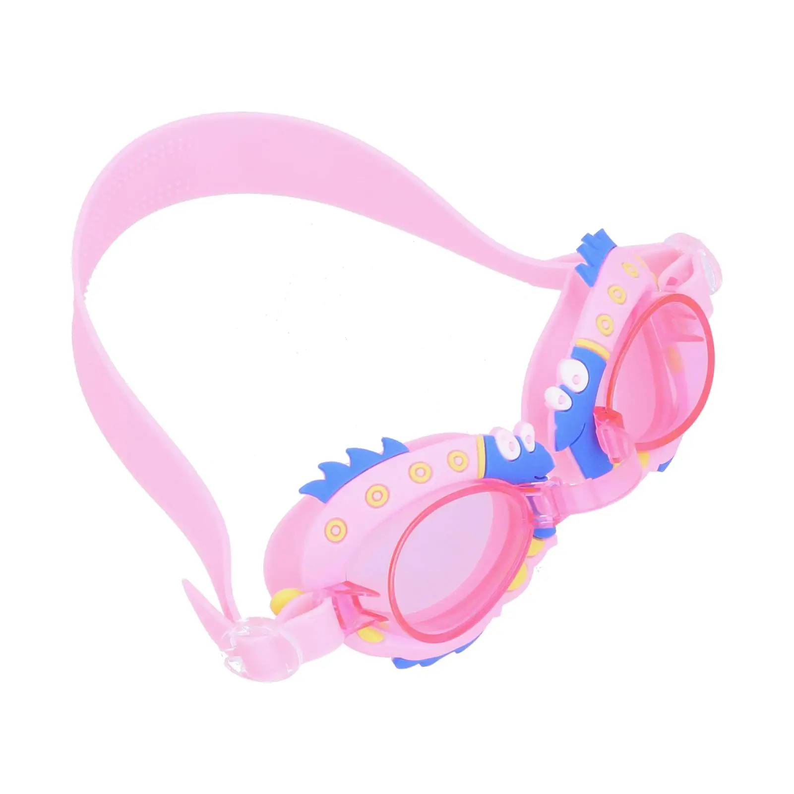 Cartoon Kids Swim Goggles Non-Leaking, Anti-Fog, Adjustable For boys Girls Swimming Accessories