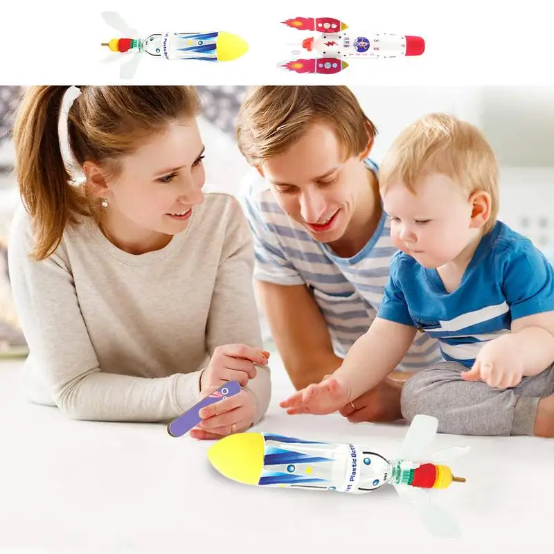 

Scientific And Educational Toys Creative Kids Arts And Crafts Rocket Experiment DIY Supplies Handmade STEM Activities for Kids