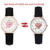 Cute Heart-shaped Dial Glowing Children's Watch Luminous Fluorescent Female Student Fashion Watch Simple love at first sight 5