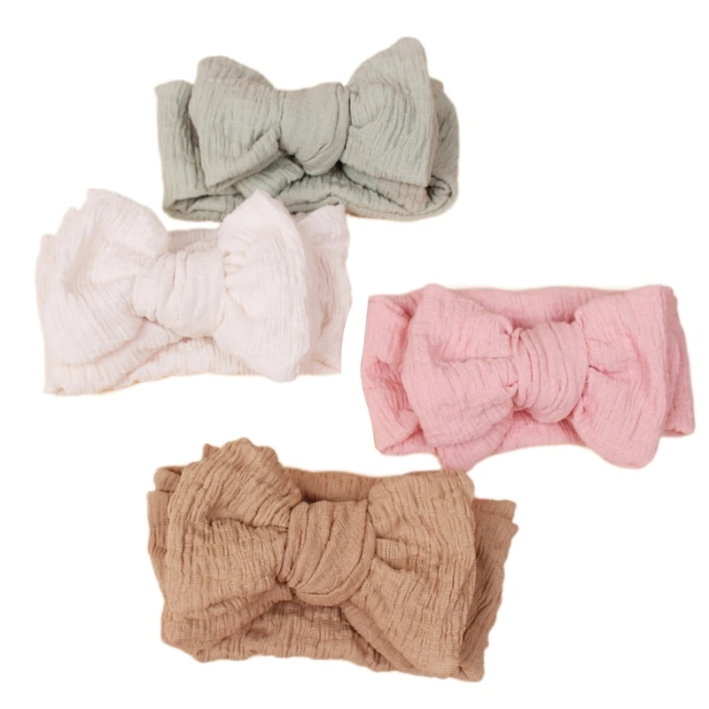 

Bow Hairband for Kids Lovely & Wrinkles Headband Elastic Headband for Baby