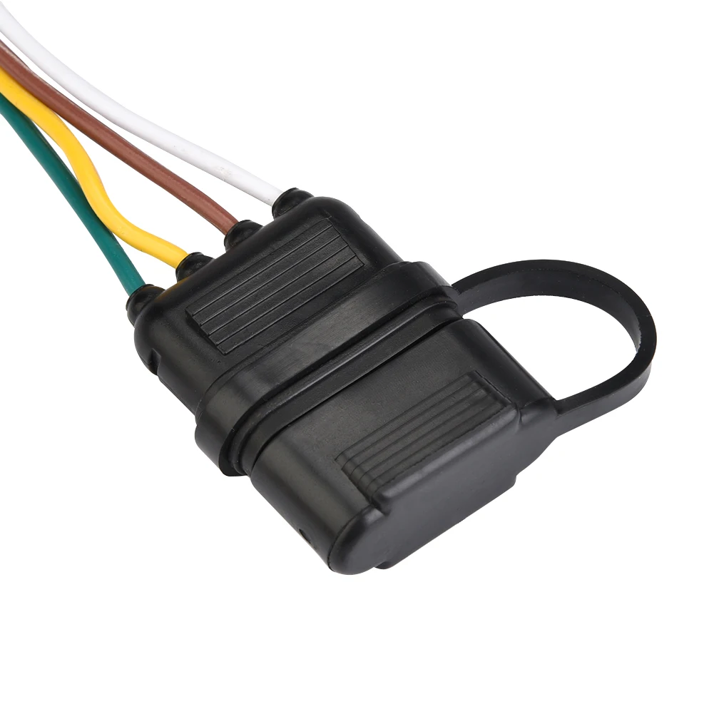 4 Pin 12V US Trailer Hitch Wiring Tow Harness Power Controller Plug
