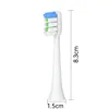 SNP1 electric toothbrush replacement brush head, SN-P1 bright white brush head 6