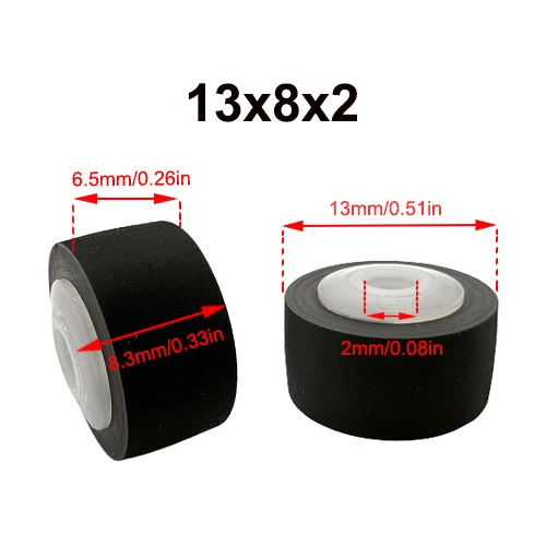 1 Pz Pulley Gomma Pizzico Rullo Puleggia Per Sharp 700 800 777 Sanyo 9494 4500 9930 9940 Audio Recorder Cassette Deck