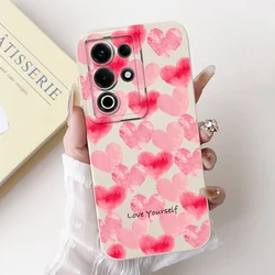 Cute Cat Cartoon Matte Soft Silicone Phone Case - Ultra s for Itel S25 Ultra (TYbai2190)