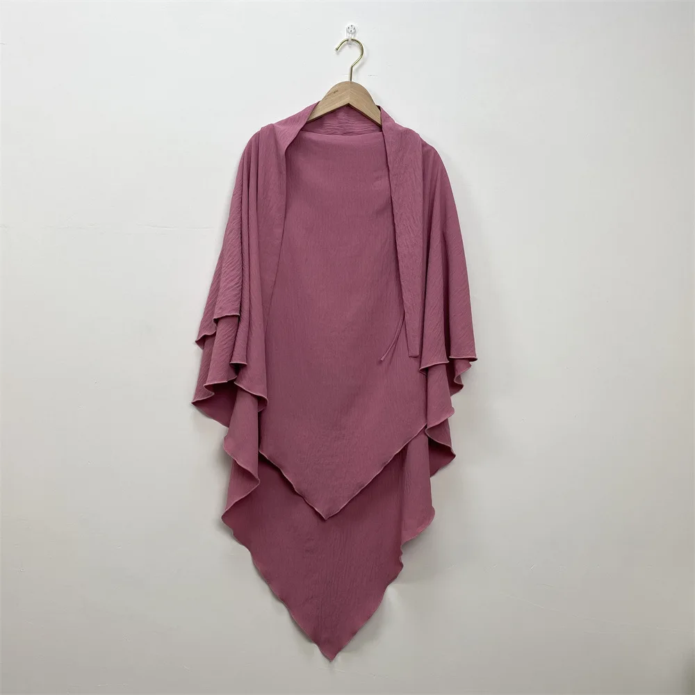 MUSLIM SCARF Fashion veil Muslim  Hijab For Women Solid Underscarf Hijab  Scarf Turban Hat Islamic Muslim Hijabs Ready To Wear H