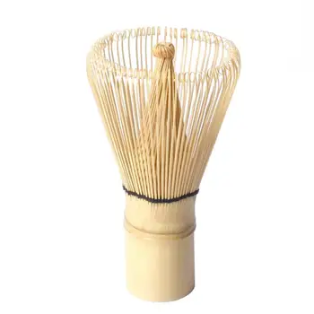 Kitchen Accessories 100 Matcha Green Tea Powder Whisk Teaware Japanese Ceremony Bamboo Chasen Tea Tool Tea Brush 2