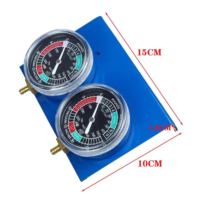 Motorbike Balancer Gauge Carburetor Synchronizer Balancing Gauge 2 Cylinder Vacuum Synchronous Vacuum Gauge Kit 3