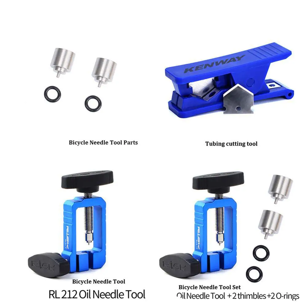 BicycleBrakeRepairToolHydraulicHoseNeedleDriverCutterForMTB