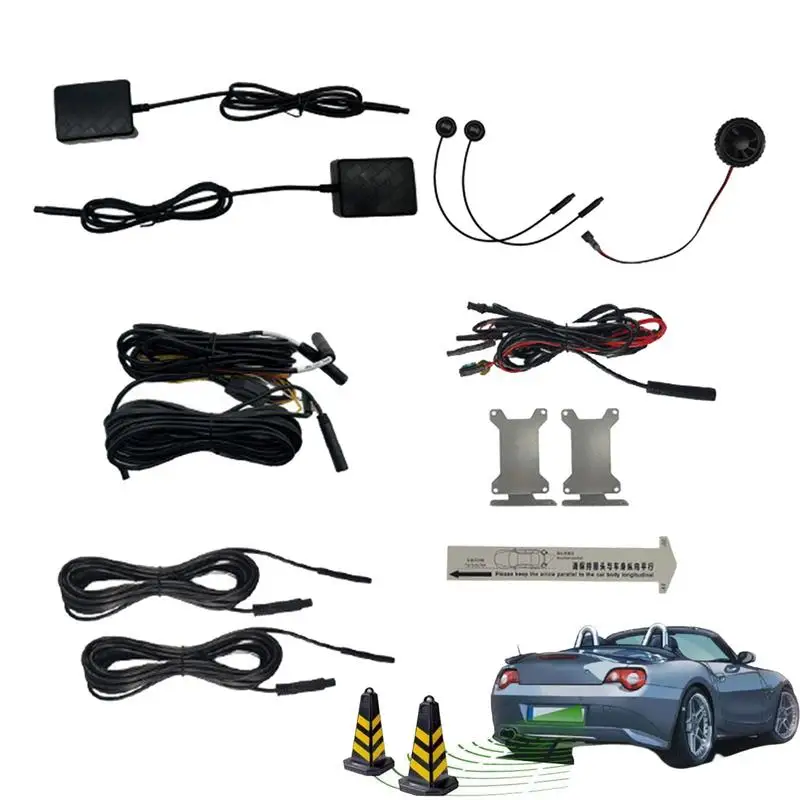 

1Set 24Ghz Millimeter Radar ChangeLane Safer-BSM Blind Spot Monitoring Assistant-BSD Blind Spot Detection System