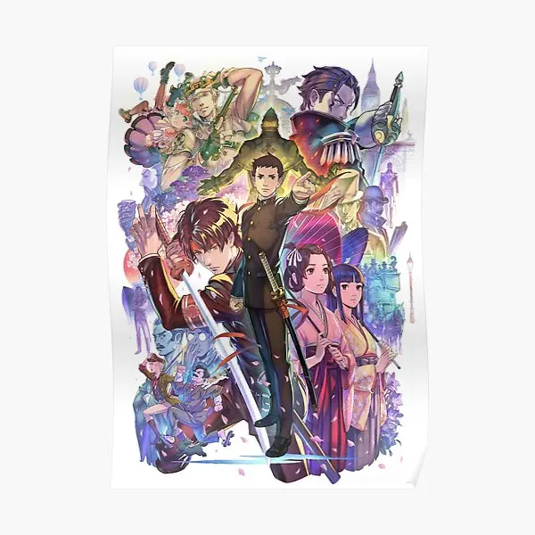 

The Great Ace Attorney Chronicles Poster Decor Painting Picture Funny Decoration Modern Mural Home Print Art Room No Frame
