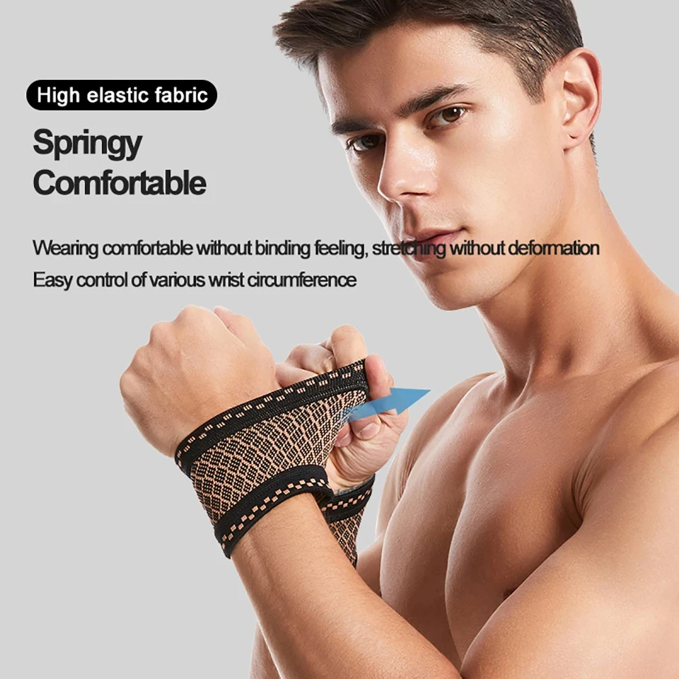Copper Fiber Wrist Support 2
