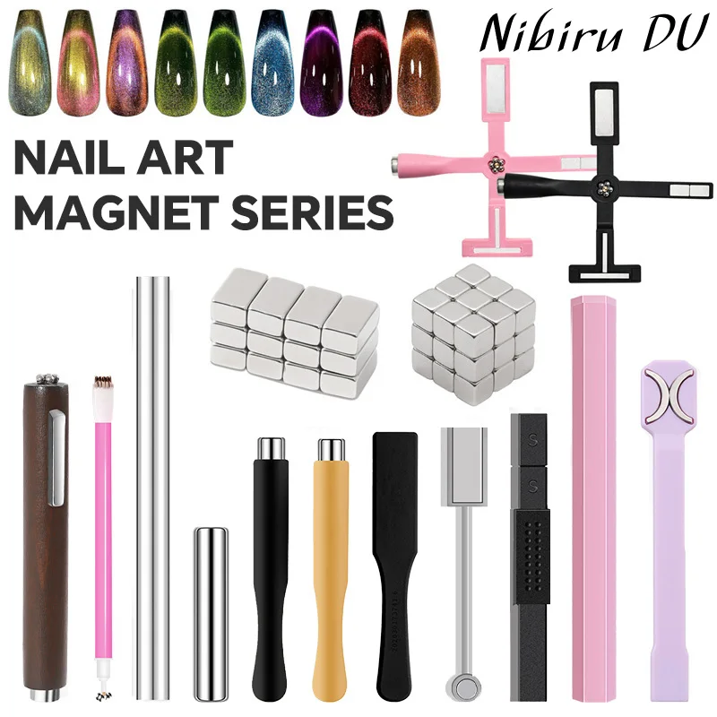 Multifunctional Strong Nail Art Magnetic Stick 3D Cat Eye UV Gel Polish Snowlight Glitter Effect Tools Manicure Design Tool magnetic nail art tools,cat eye nail tool,magnetic nail tools,magnetic nail pen,nail care tools