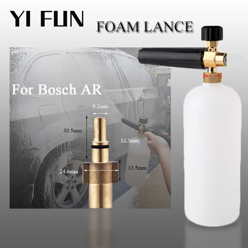 Generatore Di Ugelli Per Lancia Da Neve In Schiuma Di Sapone Ad Alta Pressione Per Ar Black Decker Michelin Interskol Greenworks Europe Makita Bosch