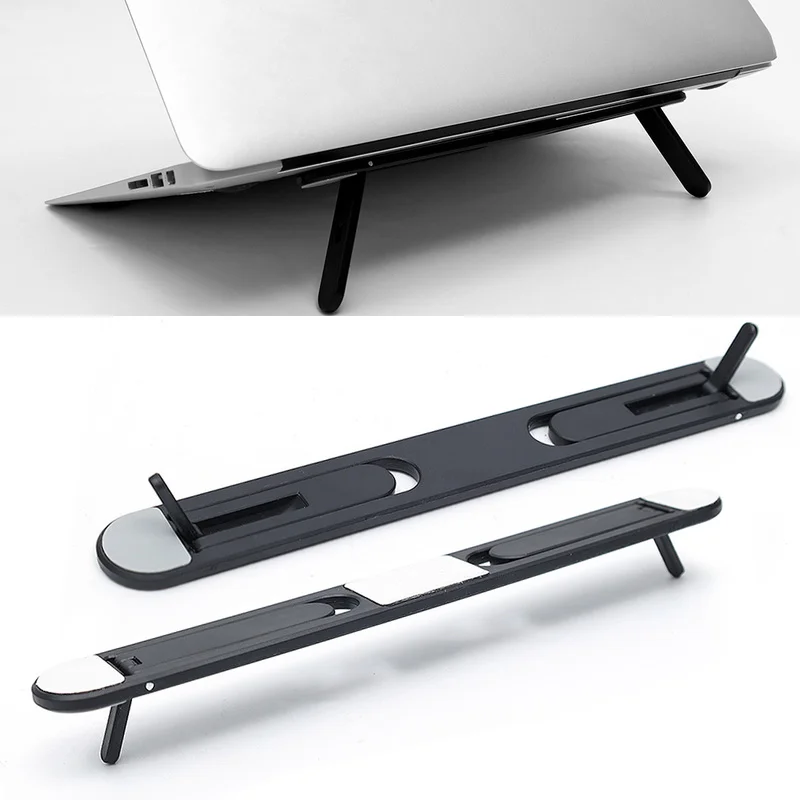 

Foldable Laptop Stand Desktop Cooling Stand For Huawei Laptop Portable Base Self-adhesive Stable Stand For Macbook Lenovo DELL