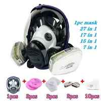 Chemical Gas Mask with Anti-Fog Filter