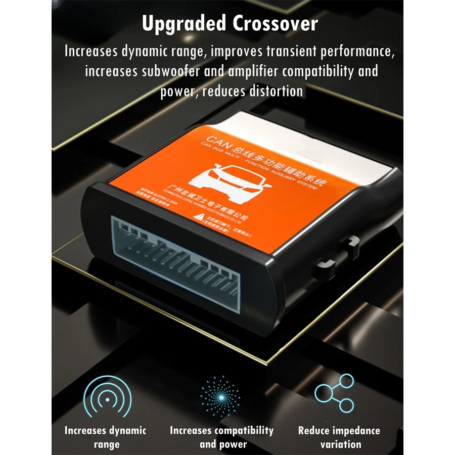 Inactive Speaker Activation Wire Harness Fits with DSP for Tesla-Model 3 Speakers Cable with DSP Control Box