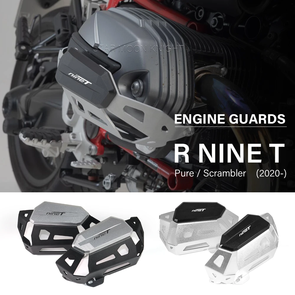 Black Cylinder Head Guards For BMW r nine t Rnine T R R9T