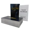 12×7CM THE LUCINE TAROT MIDNIGHT EDITION for Beginners with Guide Book 1