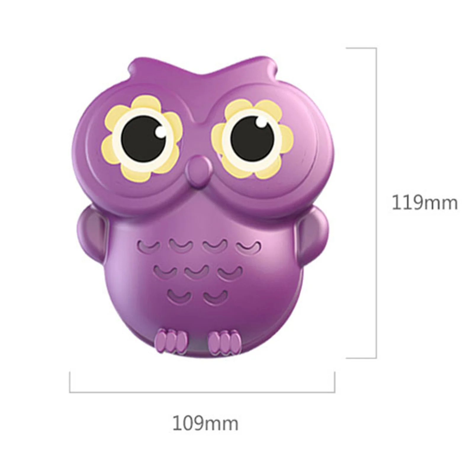 Cute Owl Silicone Oven Gloves Potholders Heat Resistant Non Slip Insulated Mitts for BBQ Baking Cooking and Grilling