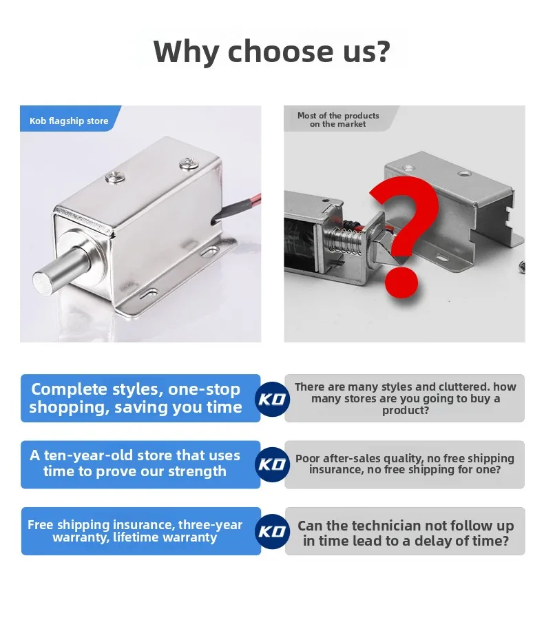 concealed electromagnetic lock 12V24V electronic door lock small cabinet lock el