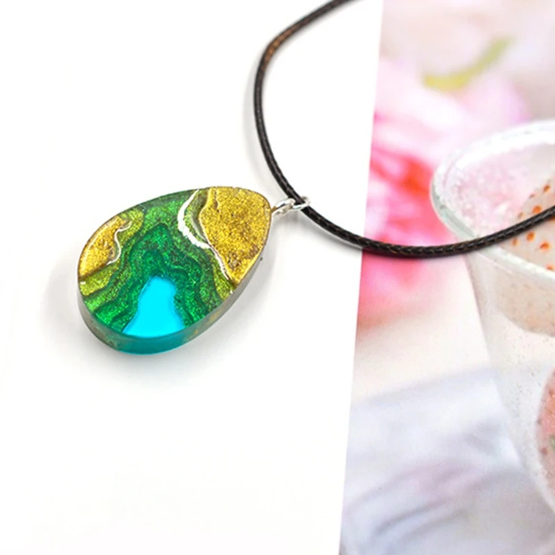 1 Set Sea Island Jewelry Resin Mold Silicone Mould with Claw Nails Open Rings Drop shipping