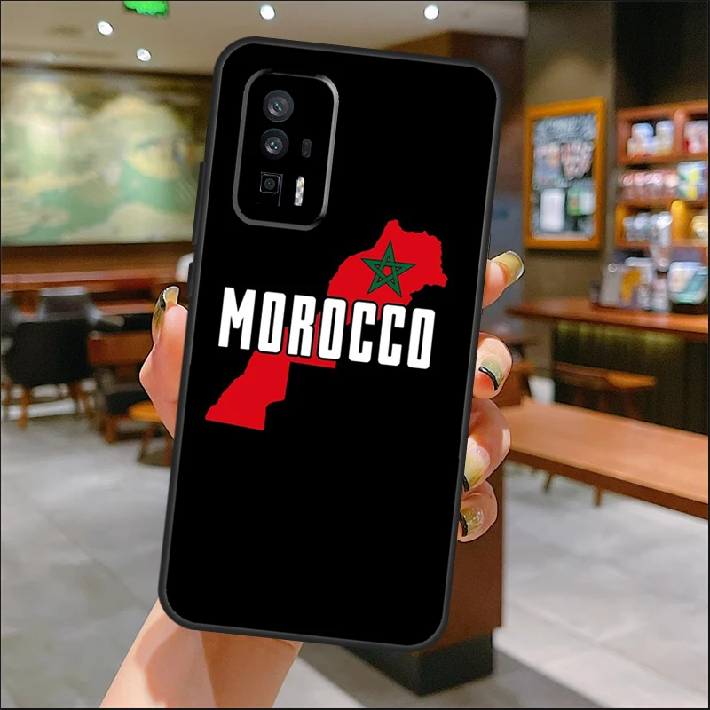 Morocco Flag Moroccan-Themed Phone Case Cover
