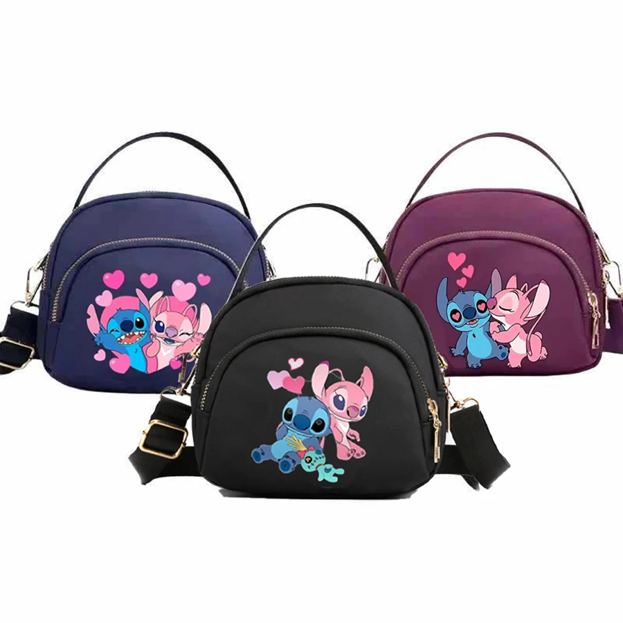 حقيبة يد ديزني كاواي مزدوجة الغرز للنساء، هدية لعيد الميلاد/عيد الشكر/حفلة عيد الميلاد