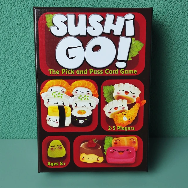 1pc "Sushi Go" Family Gathering Game Card,Fun Card Game,Party Board Games 3