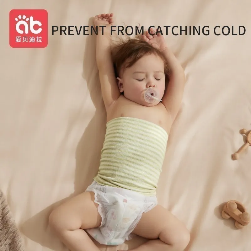 AIBEDILA Baby Belly Circumference Children Spring and Summer Belly Protector Umbilical Cord Anti-cold Newborn Baby Stuff AB6610