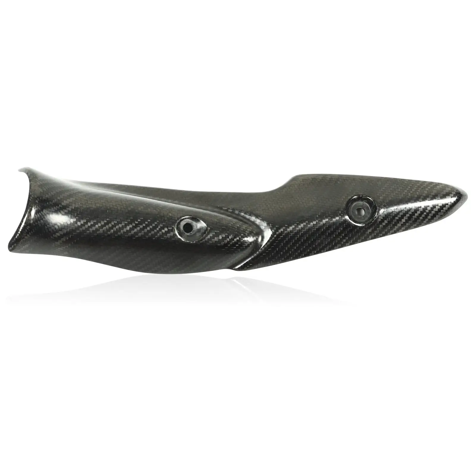 

Carbon Fiber Exhaust Middle Link Pipe Heat Shield Guard for Kawasaki Z900 2017-2019