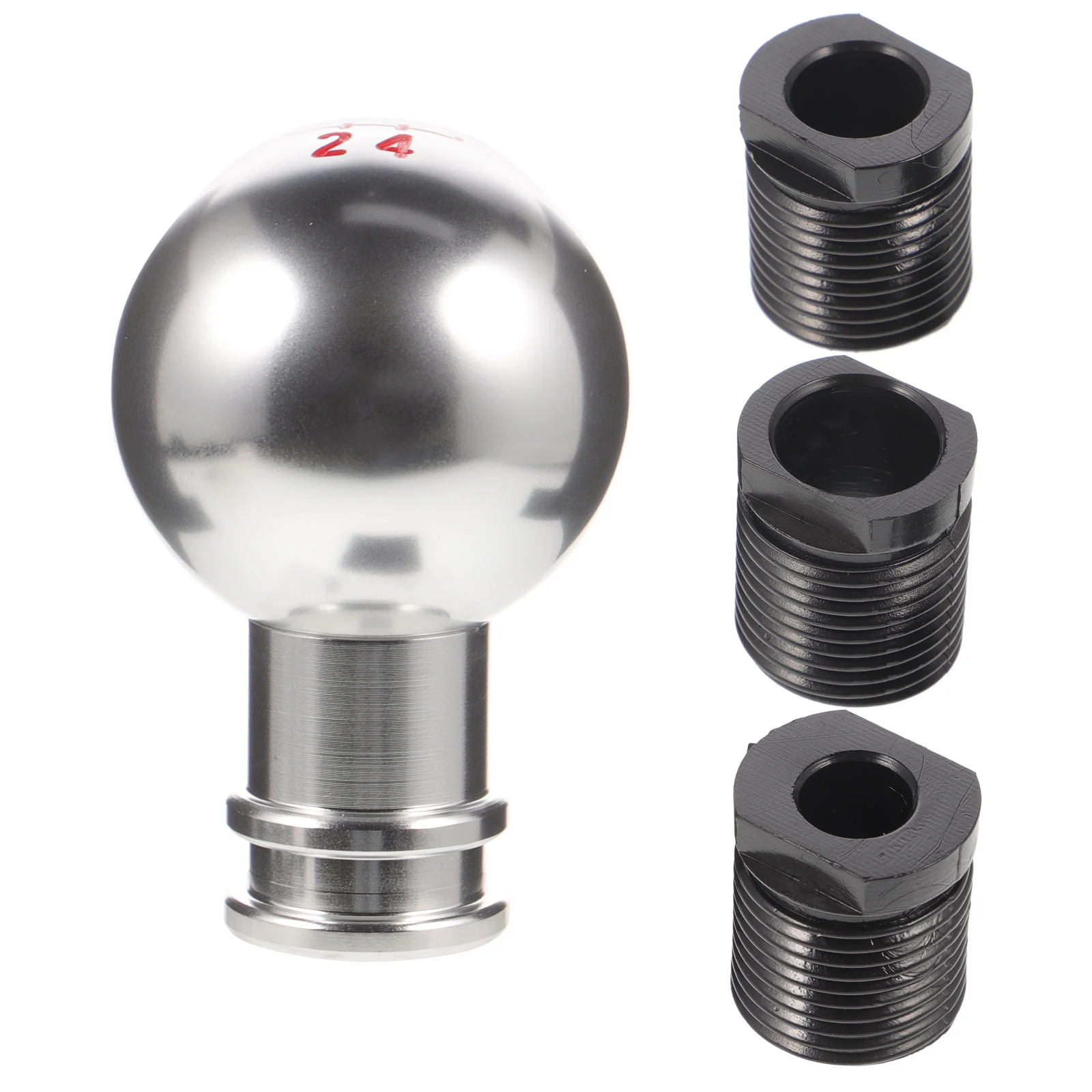 

Aluminum Alloy Gear Head Knobs Car Accessory Round Stick Professional Manual Universal Accessories