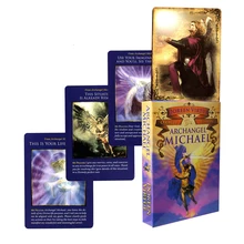 

NEW Most Popular Angel Series Archangel Michael Oracle Cards Tarot Cards for Beginners with PDF Guidebook