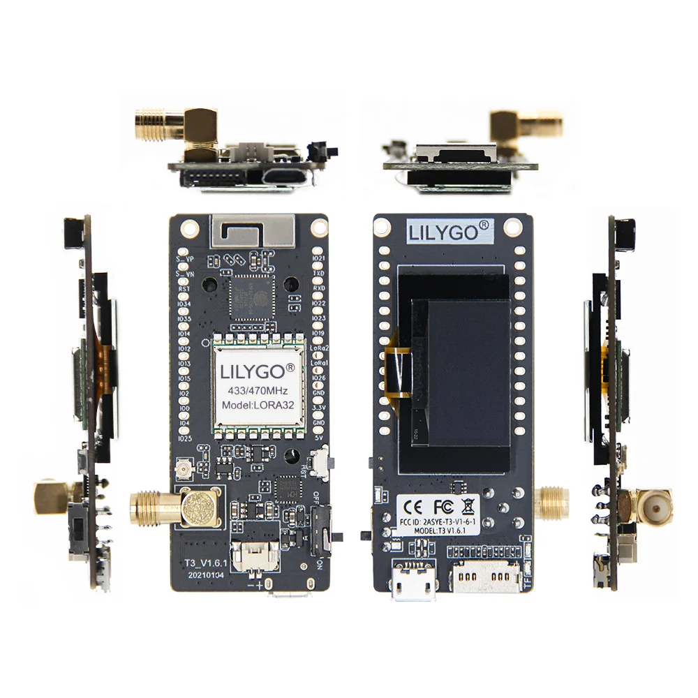 ® TTGO MySondy GO LoRa32 V2.1_1.6.1 ESP32 LoRa 433MHz For Receive RadioSonde Sig