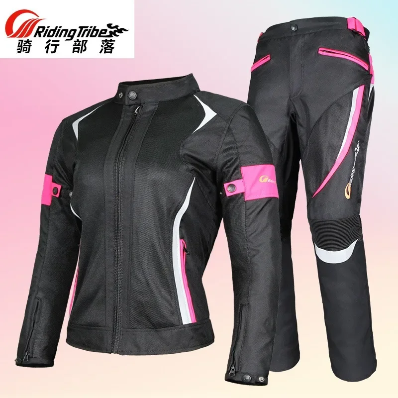 Woman Jacket Motorcycle Motorbike Riding Armor Protective Coat Summer Waterproof Lady Girl Clothing Anti-collision Suit JK-52 motorcycle jacket,motorcycle armor,motorcycle clothing
