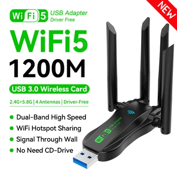 Dual Band WiFi USB Adapter 1