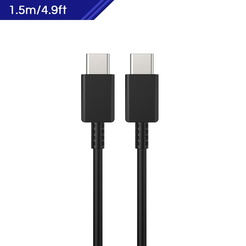 Samsung A71 S22 PD Usb Type C Cable Usbc To Usbc Cable 25W Surper Fast Charging For Galaxy Fold Note 20 10 S10 S20 Ultra S9 iphone to hdmi cable Cables