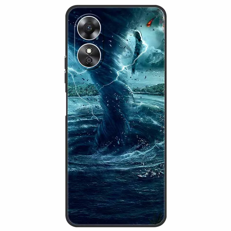 Protective Soft Silicone TPU Phone Case with Cool Wolf Design
