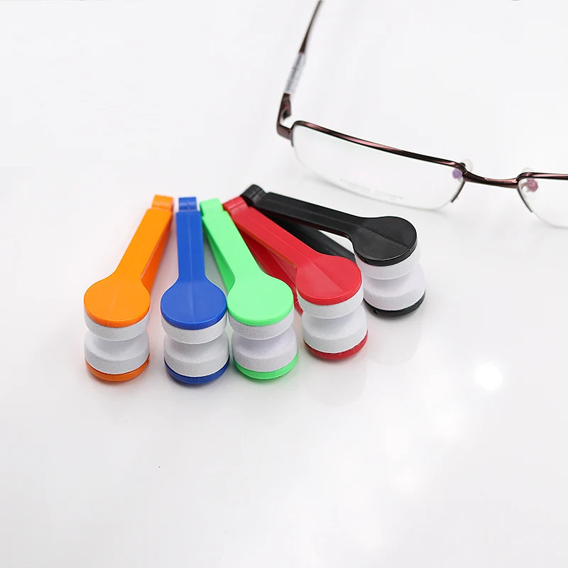 COLOUR_MAX 3pcs 안경 마이크로 화이버 클리너 브러쉬 와이퍼 안경 선글라스