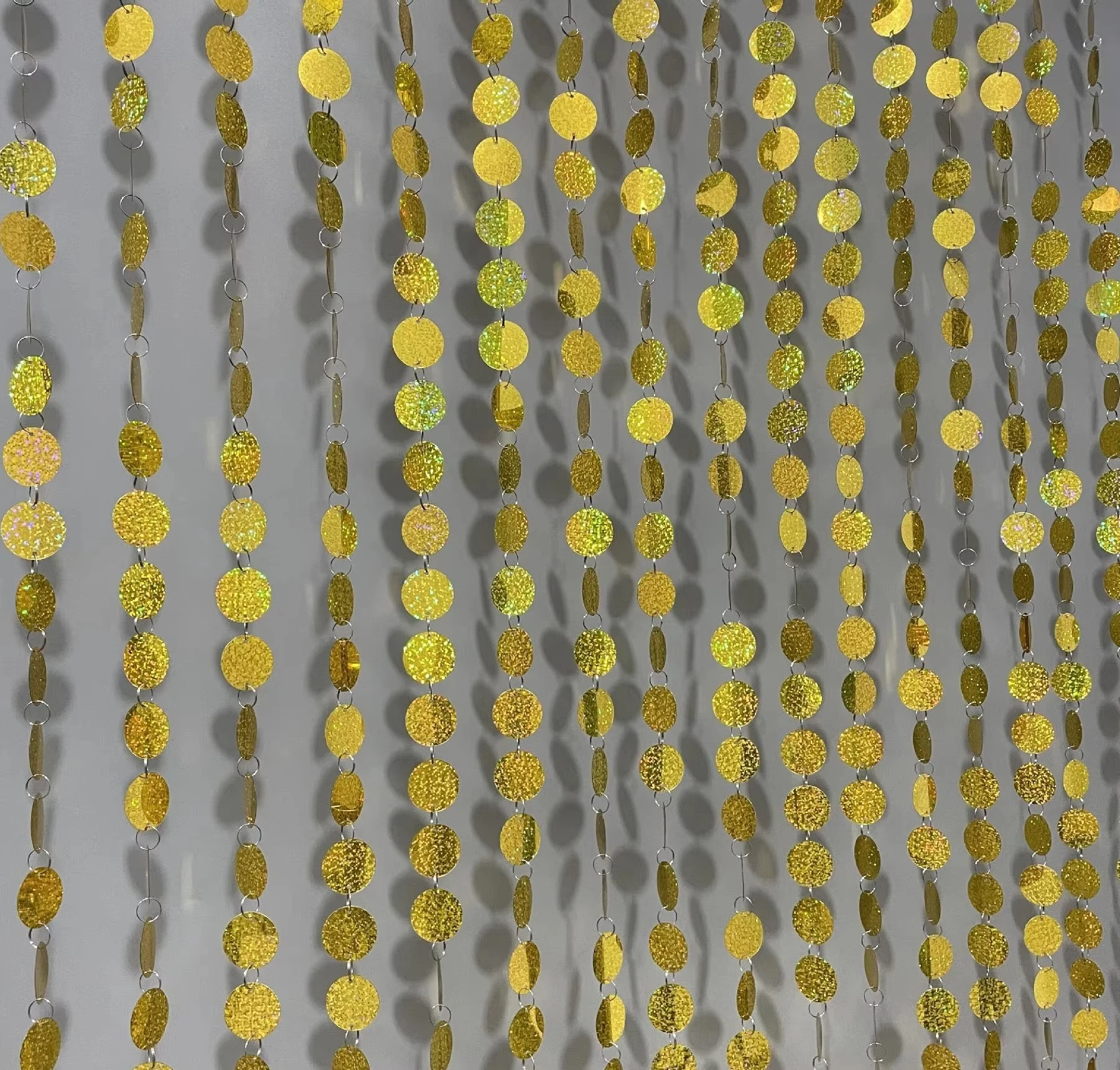 Sequins Hanging Foil Curtain Backdrop 100 Strips For Birthday Party Home Valentine's Day New Year
