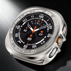 Premium Metal Protective Shell Cover - Watch 7 Ultra 47mm (Titanium)