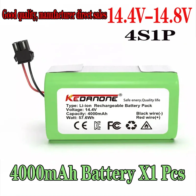 

New 14.4V 3500mAh Li-ion Battery For Conga Excellence 950 990 1090 1790 1990 Deebot N79S N79 DN622 Eufy Robovac 11S 12 X500 Part