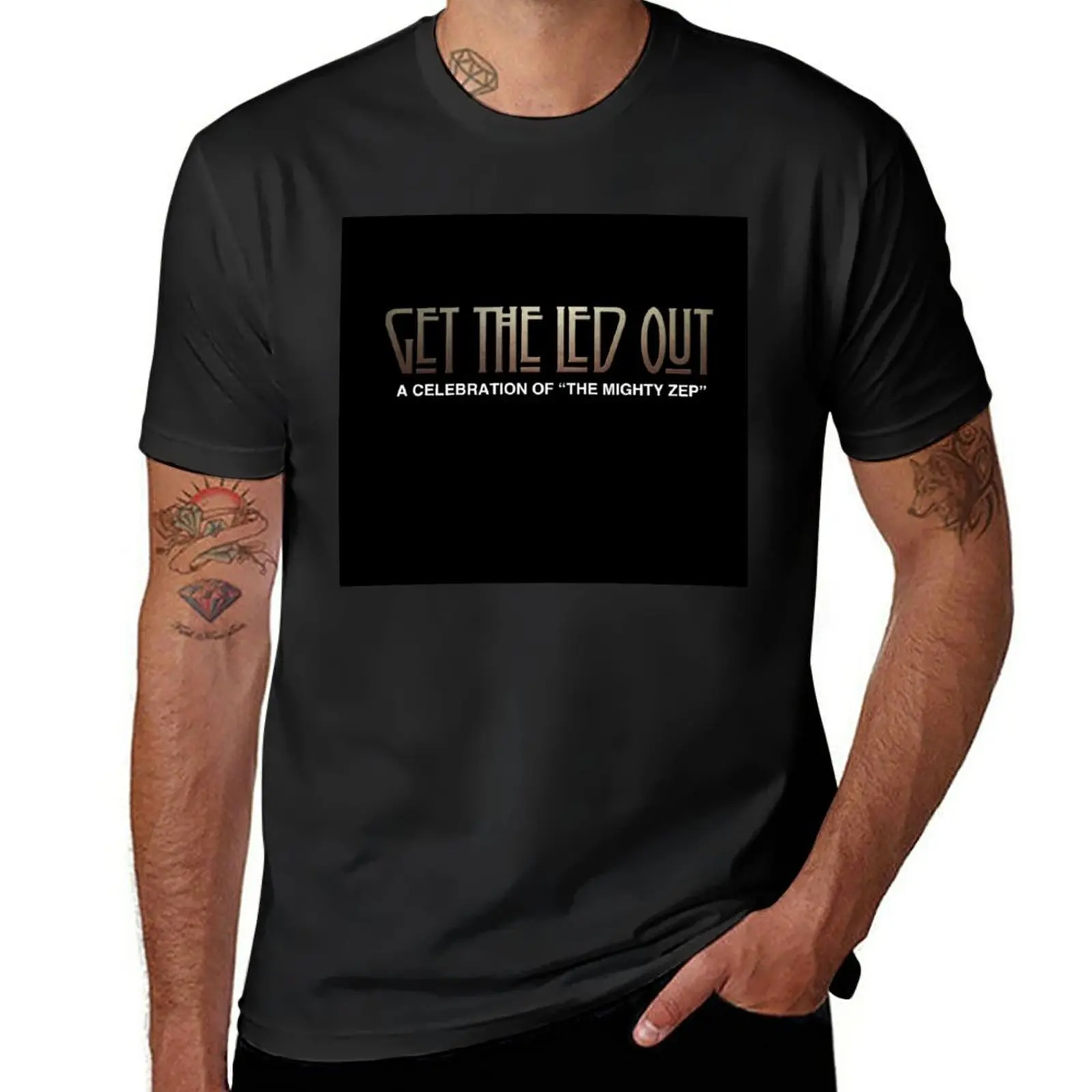 

New Get The Led Out T-Shirt cute tops graphics t shirt plus size tops t shirts for men pack